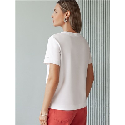 Футболка из премиального хлопка с авторским принтом