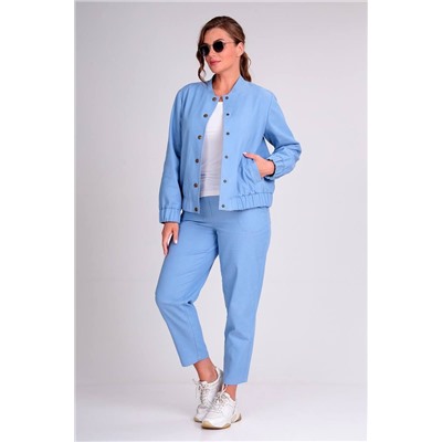 Liona Style 848 голубой, Брюки,  Куртка