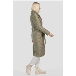 01-11600 Пальто женское демисезонное (пояс)