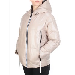 8278 BEIGE Куртка демисезонная женская BAOFANI (100 гр. синтепон) размер 52