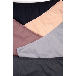 Женские трусы-слипы с высокой посадкой 5шт. Happyfox