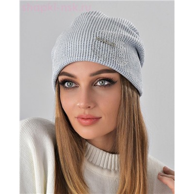 Велюр люрекс спорт Шапка флис (56-58)