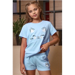Хлопковая пижама для девочки Happyfox