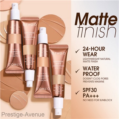 Консилер O.TWO.O Long Wear Matte Finish Liquid Foundation SC059 - #120