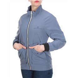 1106 GRAY/BLUE Ветровка женская DALEF (100% полиэстер) размер M- 44 российский