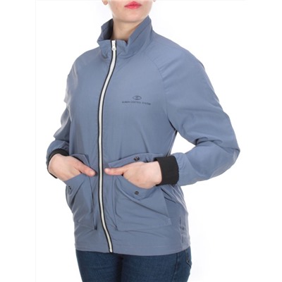 1106 GRAY/BLUE Ветровка женская DALEF (100% полиэстер) размер M- 44 российский