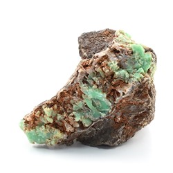 Камень Хризопраз 97*74*65мм, 344г