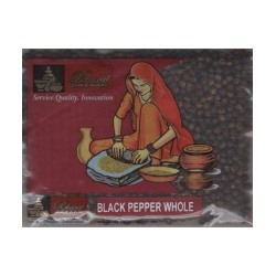 BLACK PEPPER WHOLE Bharat Bazaar (Черный перец, горошек, Бхарат Базар), 50 г. - СРОК ГОДНОСТИ ДО 1 ОКТЯБРЯ 2024 ГОДА