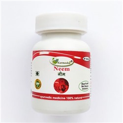 NEEM, Karmeshu (НИМ, средство для очищения крови и кожи, Кармешу), 60 таб. по 500 мг.