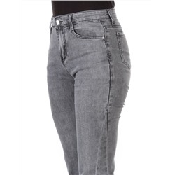 2352 DARK GRAY Джинсы женские AMG JEANS (95% хлопок, 5% эластан) размер W25