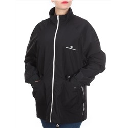 1106 BLACK Ветровка женская MADAM MODA (100% полиэстер) размер 5XL- 56 российский