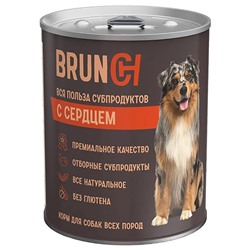 Четвероногий Гурман Brunch 340 г для собак с сердцем 403109004 АГ