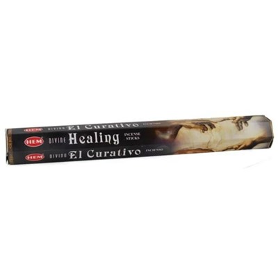 Hem Incense Sticks DIVINE HEALING (Благовония БОЖЕСТВЕННОЕ ИСЦЕЛЕНИЕ, Хем), уп. 20 палочек.