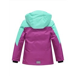 Горнолыжный костюм зимний для девочки фиолетового цвета 9432F