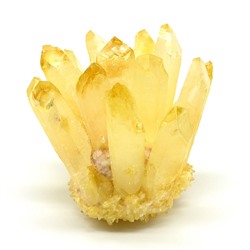 Кристаллы желтого кварца 94*96*90мм, 496г.