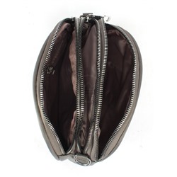 Сумка женская текстиль JLS-k 881-17-mpl,  3отд,  2плеч/рем,  серый 249289