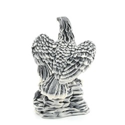Фигурка из мраморной крошки "Орел малый" 55*60*92мм