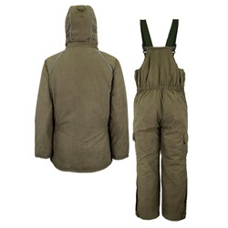 Костюм мужской "Nerub" зимний, куртка/полукомб., (Islandia/Fleece) олива К-474
