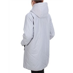 M818 LIGHT GRAY Куртка демисезонная женская (100 гр. синтепон) размер 52