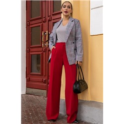 Пиджак Бренда (серый/клетка) Б14124-33М