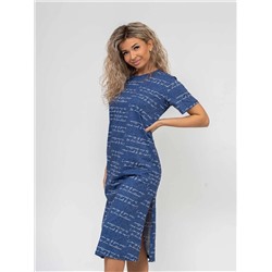 Платье женское Текс-Плюс, цвет синий