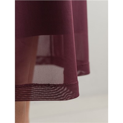 Платье из сетки с подкладкой