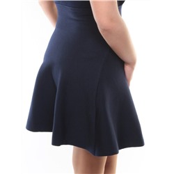 9121 Платье женское трикотажное (50% хлопок, 50% полиэстер ) размер свободный 42-44-46