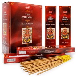 Masala Incense Sticks HEM CHAMPA, Hem (Благовония масала ХЕМ ЧАМПА, Хем), 15 г.
