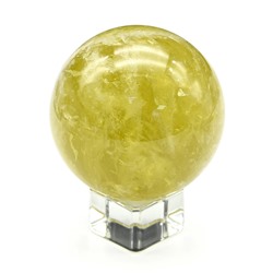 Шар из цитрина 1сорт, диаметр 58мм, 268-276гр.