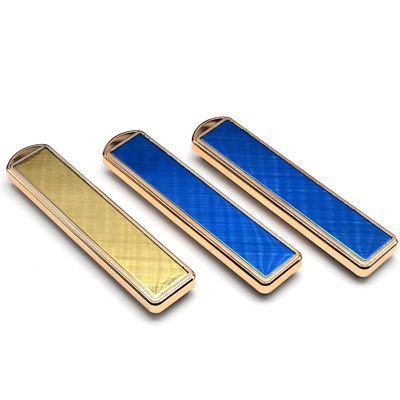 Сувенирная зажигалка USB с накладкой из кианита