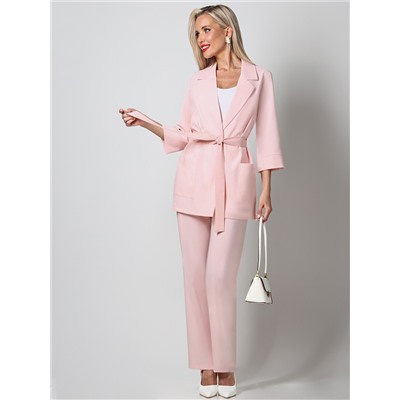 Костюм брючный персикового цвета