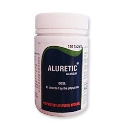 ALURETIC, Alarsin (АЛУРЕТИК, аюрведическое мочегонное, Аларсин), 100 таб.