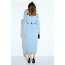 TEZA 4145 голубой, Платье
