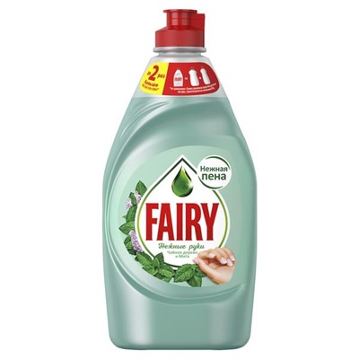 FAIRY 450мл Нежные руки  Чайное дерево и мята АКЦИЯ! СКИДКА 28%