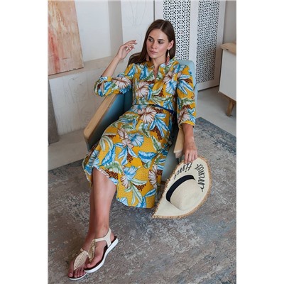 ARTiMODA 321-03 тропик_желтые, Платье