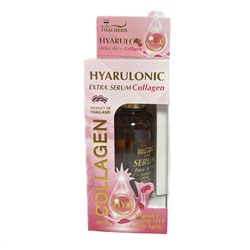 Hyaluronic Extra Serum COLLAGEN, Royal Thai Herb (Гиалуроновая сыворотка с коллагеном, Роял Тай Херб), стекло с пипеткой, 30 мл.