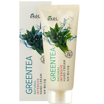 EKEL Крем д/рук питат.с экстр.зел.чая  Green tea Intensive Hand Cream 100мл АКЦИЯ! СКИДКА 10%