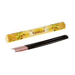 Tulasi VANILLA Floral Incense Sticks, Sarathi (Туласи благовония ВАНИЛЬ, Саратхи), уп. 20 палочек.