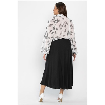 Юбка Виста (черная) Ю14064-25М