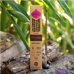 Natural Incense Stick PATCHOULI, Sagrada Madre (Благовония серии Нэчрл ПАЧУЛИ, Саграда Мадре), уп. 8 палочек