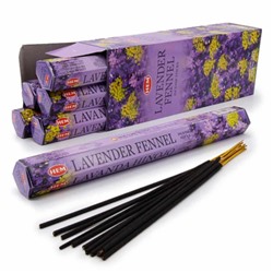 Благовония HEM Hexagon "Лаванда-фенхель" (LAVENDER FENNEL) SH 3796