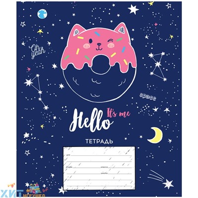 Тетрадь 12 л. лин. Рисунки. Trendy meow в ассортименте ArtSpace Т12л_29870, Т12л_29870