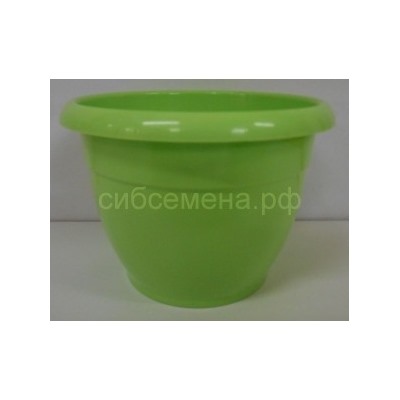 Горшок цв. 3,1л + поддон 125 (св.зел)