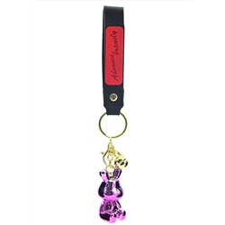 Брелок аниме зайка 30*56мм цв.фиолетовый