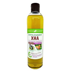 ШАМПУНЬ-КОНДИЦИОНЕР ХНА С ВИТАМИННЫМ КОМПЛЕКСОМ 500г