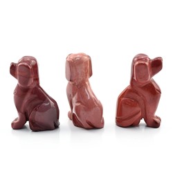 Собака из яшмы 28*18*50мм