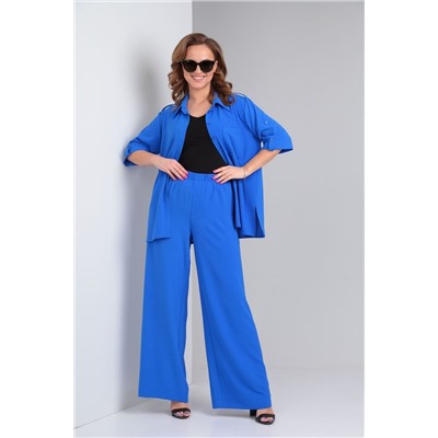 Andrea Fashion 3 василёк, Брюки,  Рубашка