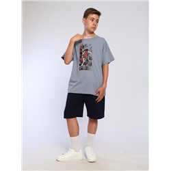 Футболка "Данк" серый