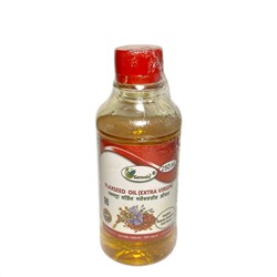FLAXSEED OIL Extra Virgin, Karmeshu (ЛЬНЯНОЕ МАСЛО первого отжима, Кармешу), 250 мл.