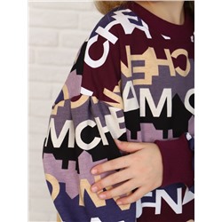 Толстовка МЛШ-ТД029 бордо